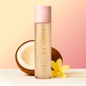 *NEW* Elaria Sheer Sunscreen Glowy Glass Skin Setting Mist with SPF 50